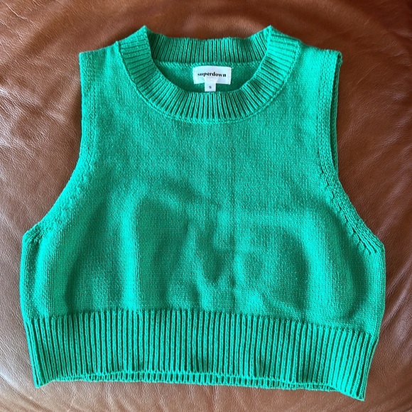 Revolve Superdown Valeria Crop sweater - Picture 3 of 8